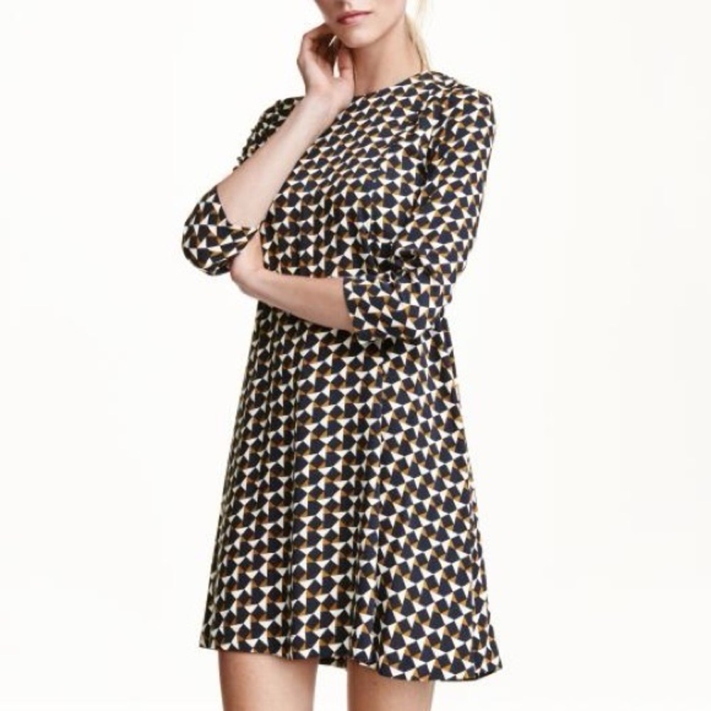 H&M Geometric Patterned Dress